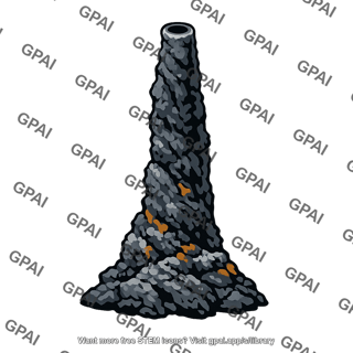 Hydrothermal vent chimney