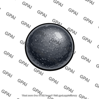 Iron nickel spherule