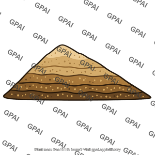 Sediment pile