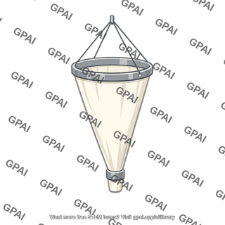 Silk mesh plankton net