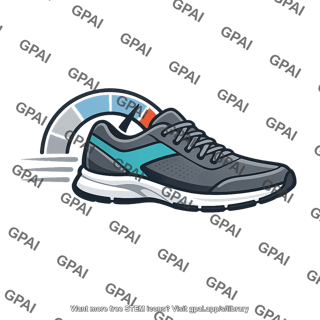 Running shoe drift meter
