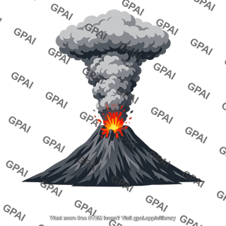Volcanic eruption column