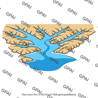 Drowned river valley