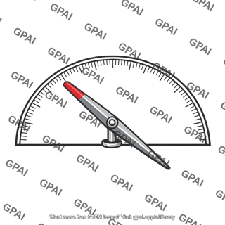 Dip needle tilted