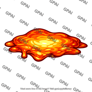 Molten material