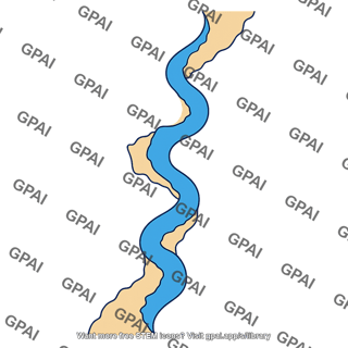 Winding river