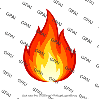 Stylized flame