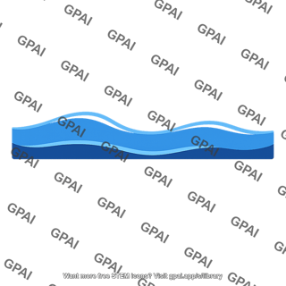 Tide water level icon
