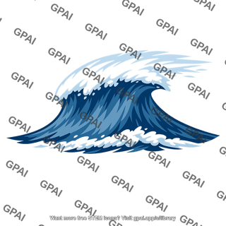 Antarctic storm wave