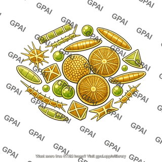 Phytoplankton diatom rich cluster
