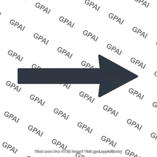 Plate motion arrow