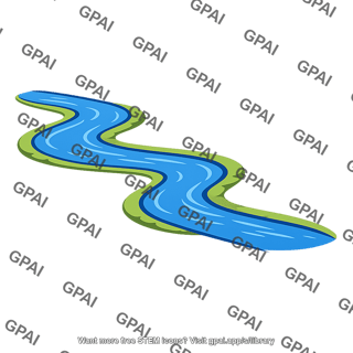 Winding river