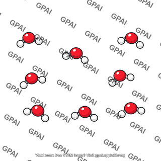 Water vapor molecular