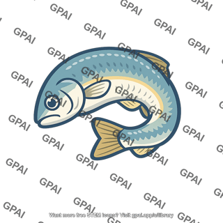 Fish curled in stomach