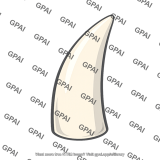 Killer whale tooth