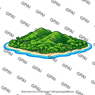Tropical island