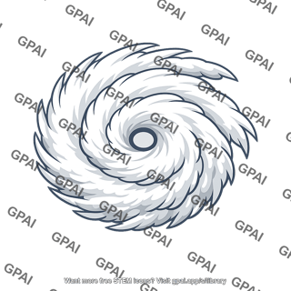 Tropical cyclone with eye
