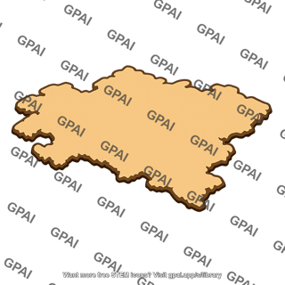 Continental landmass