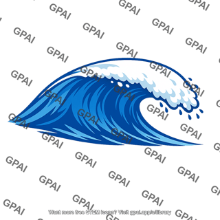Breaking surface wave