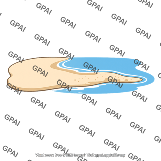 Sandy spit