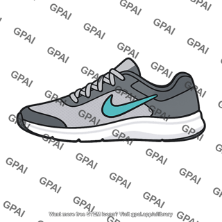 Nike athletic shoe