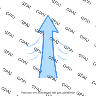 Rising air arrow