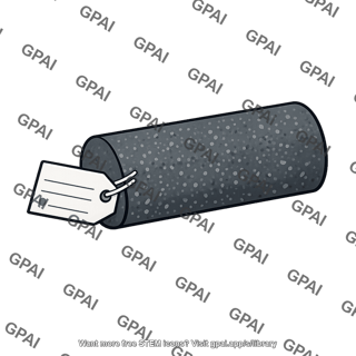Rock core sample