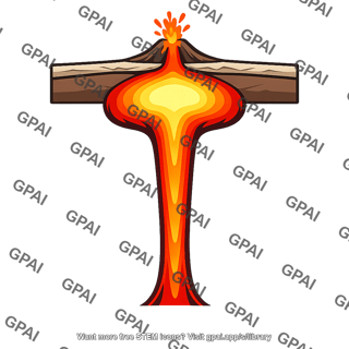 Hotspot plume cross section