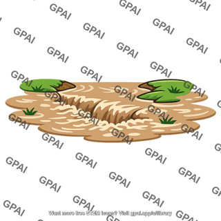 Muddy sinkhole
