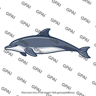 Dolphin like marine mammal