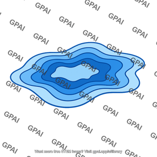 Contour map dynamic topography