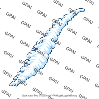 Stylized cloud