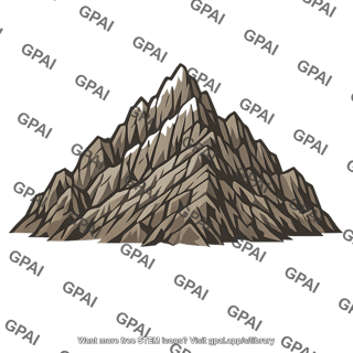 Uplifted mountain