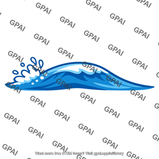 Splash wave broad hump