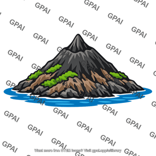 Volcanic island