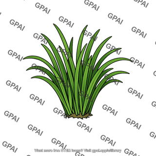 Grass tuft