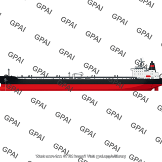 Oil supertanker