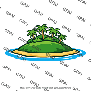 Tropical island