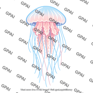 Scyphozoan cnidarian