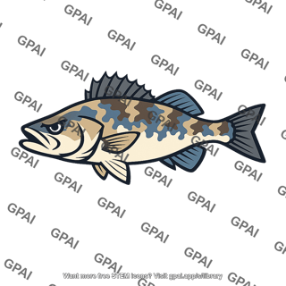 Non native species fish icon