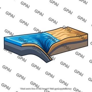 Subduction trench