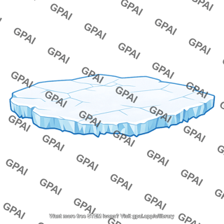 Sea ice floe