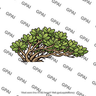 Native hawaiian coastal plant