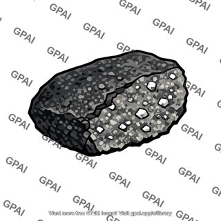 Meteor debris fragment