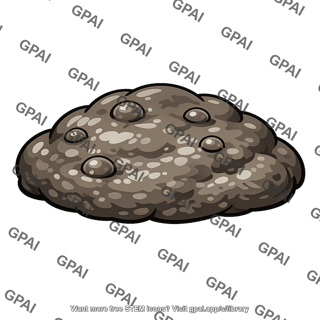 Methane rich mud