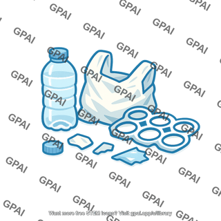 Plastic garbage
