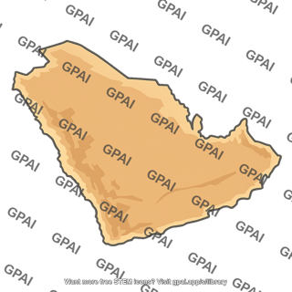 Saudi arabia map