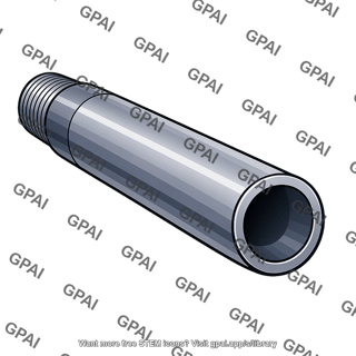 Hollow drill pipe