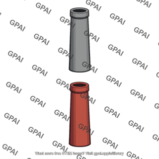 Factory smokestack