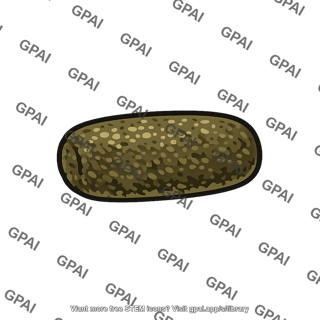 Animal feces pellet